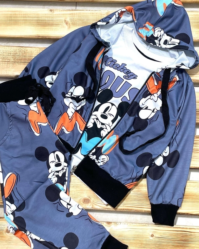 Trio Moletom Mickey  - 3