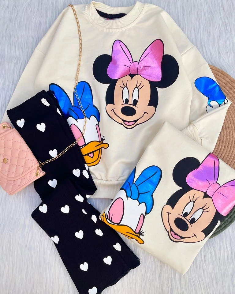 Conjunto Moletom Minnie  - 1