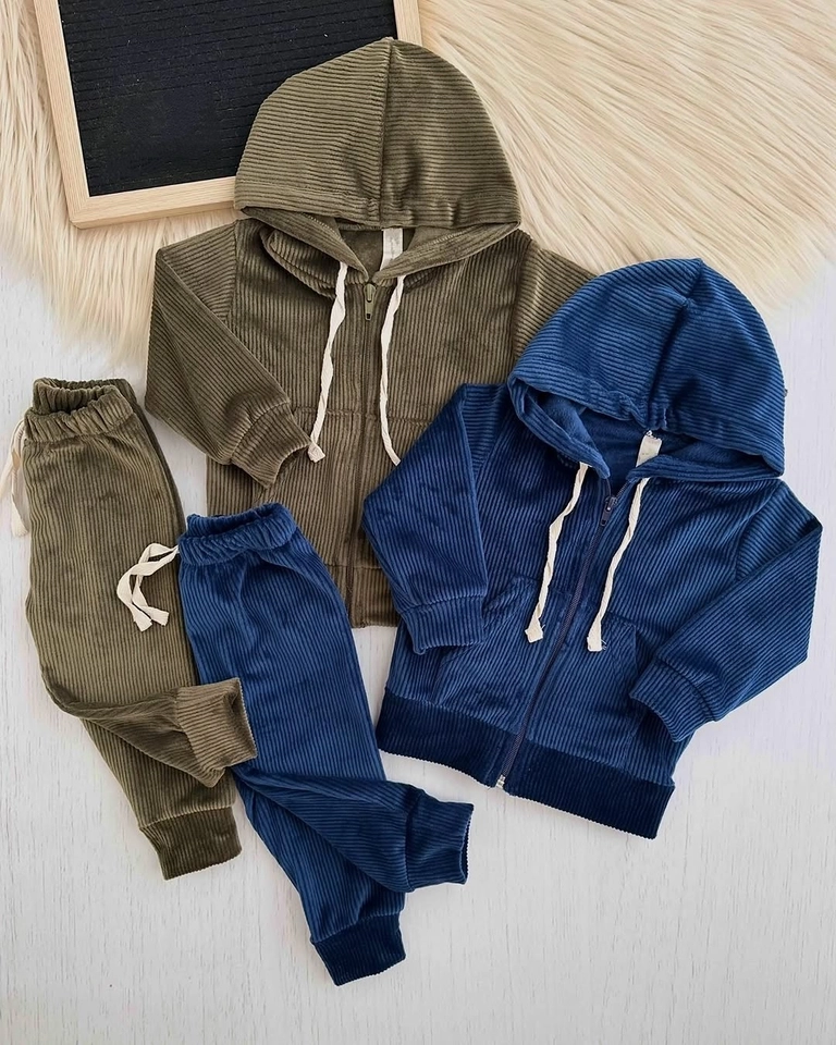 Conjunto Moletom Peluciado - 1