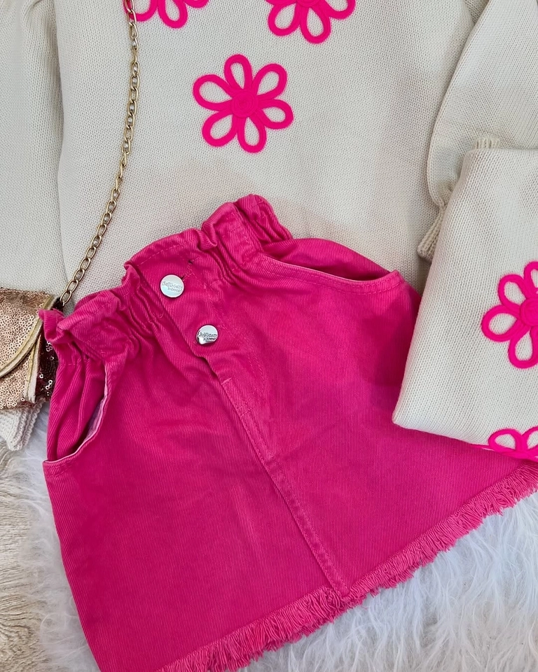 Conjunto Três Flor Neon  - 2