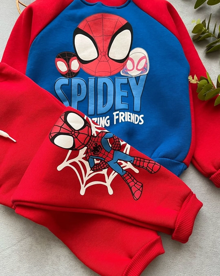 Conjunto Moletom Três Spider Man - 3