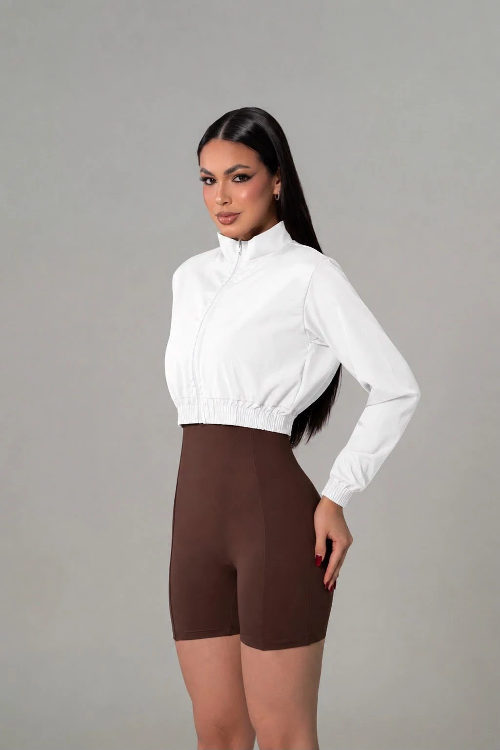 JAQUETA BOMBER CROPPED LUNA - 2