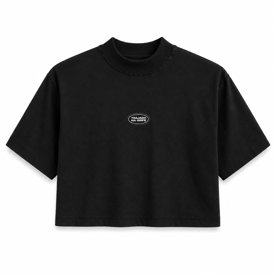 Cropped Oversized - Emborrachado