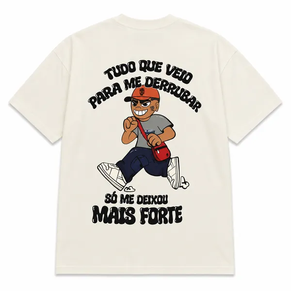 Camisa Overized - Mais Forte