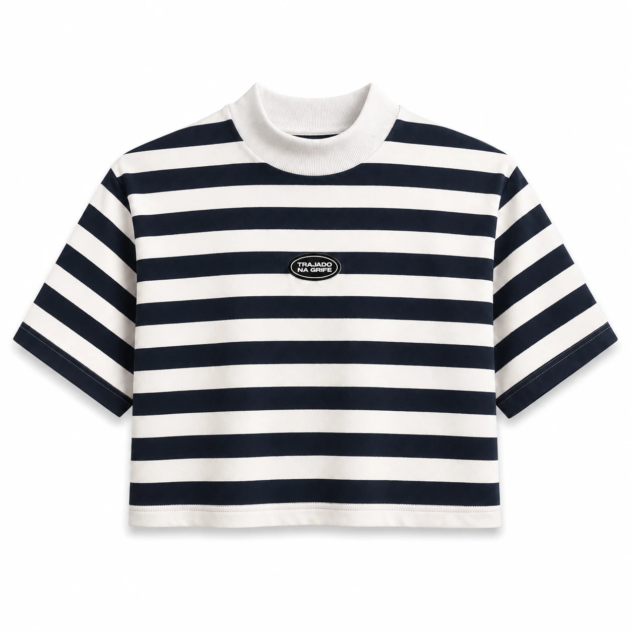 Cropped Listrado - Emborrachado - 1