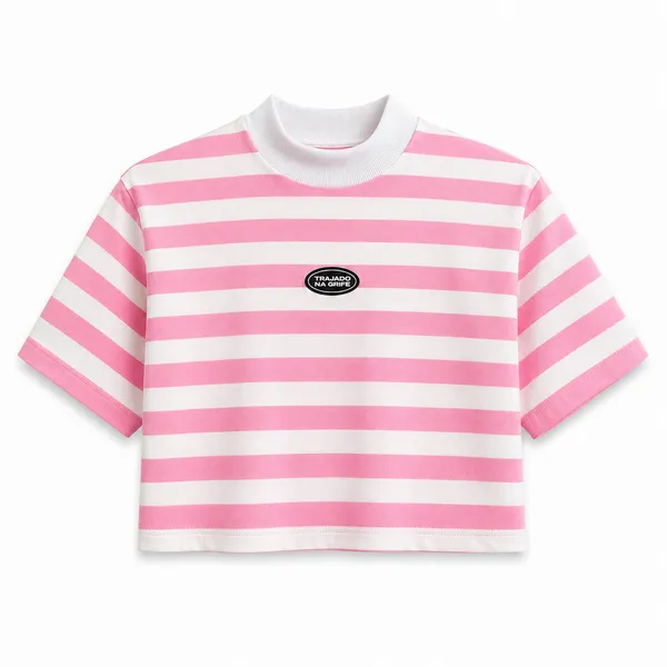 Cropped Listrado - Emborrachado