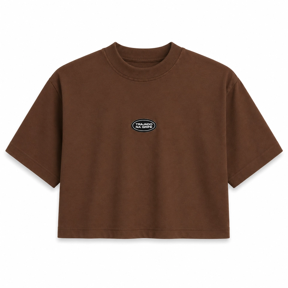 Cropped Oversized - Emborrachado
