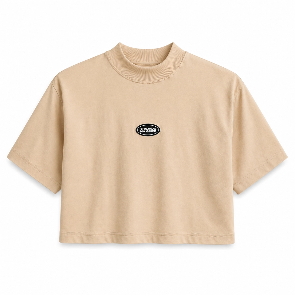Cropped Oversized - Emborrachado