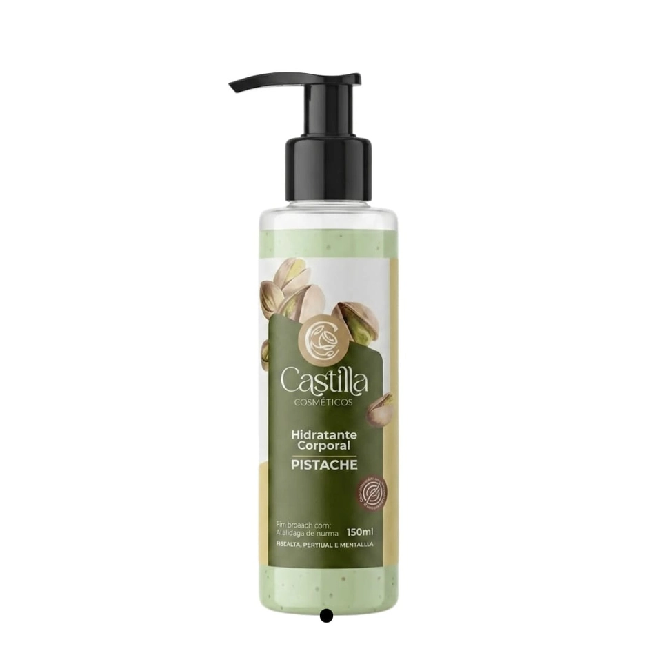  Hidratante Corporal Pistache 150ml - Castilla