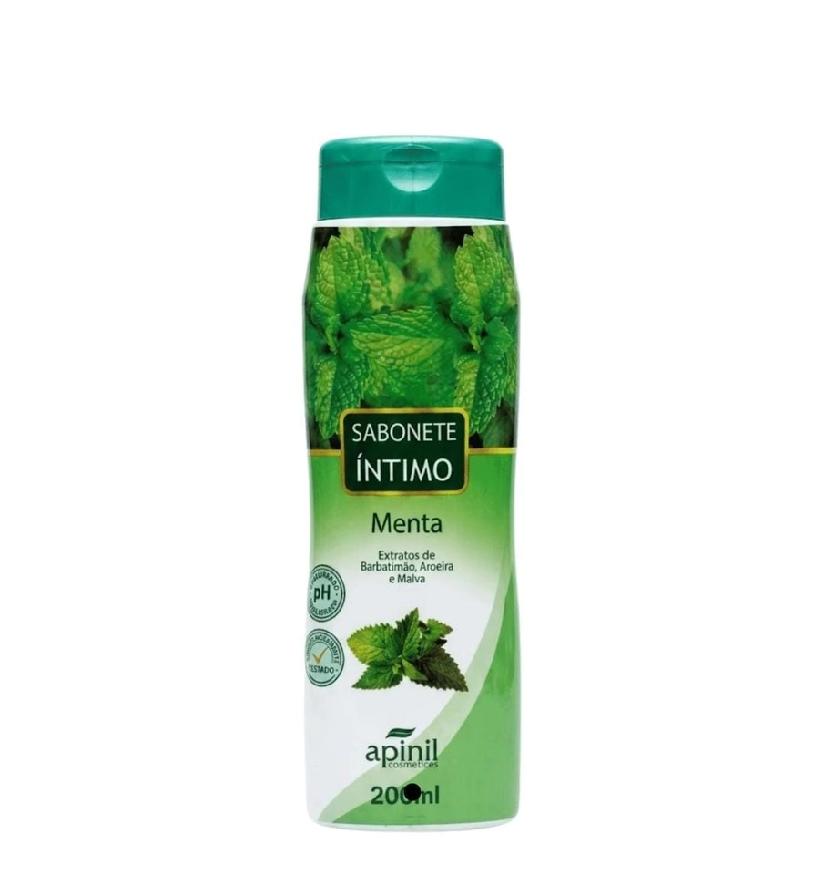 Sabonete Íntimo Menta 200ml - Apinil