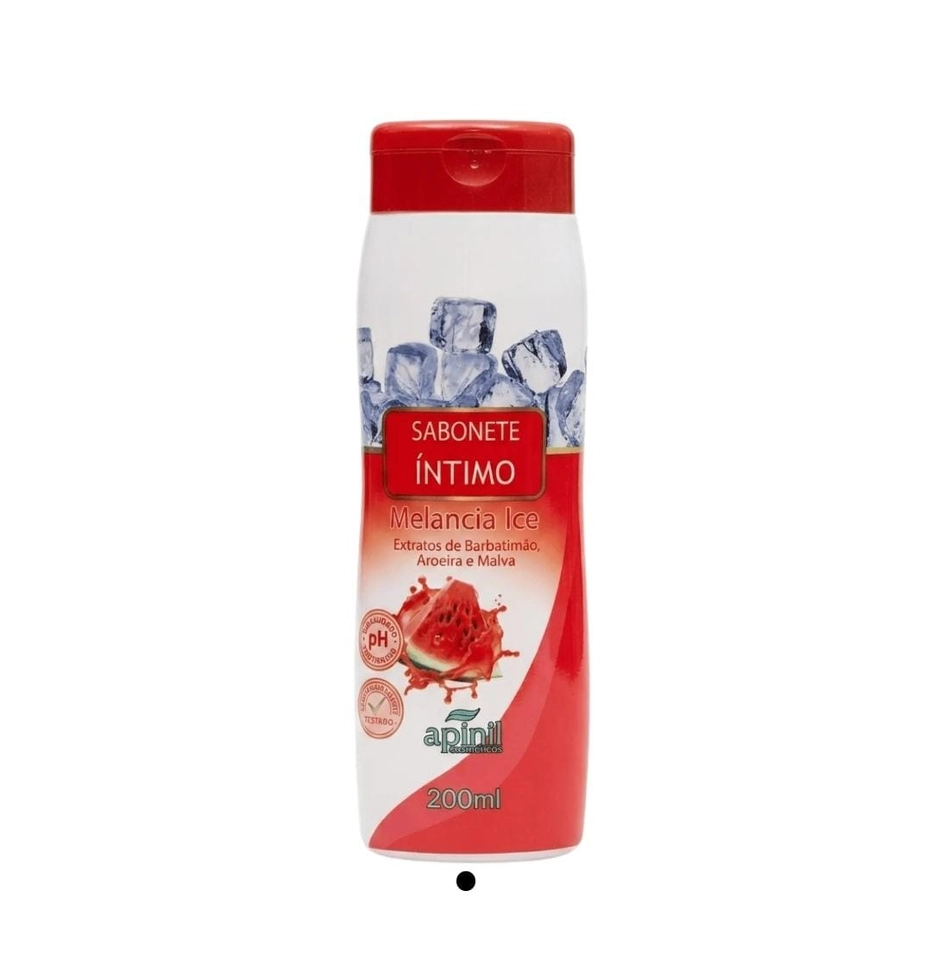  Sabonete Íntimo Melancia Ice 200ml - Apinil