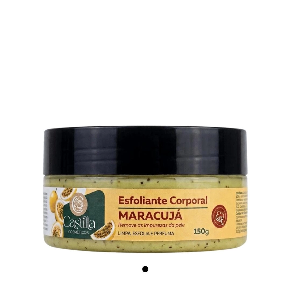  Esfoliante Corporal Maracujá 150g - Castilla