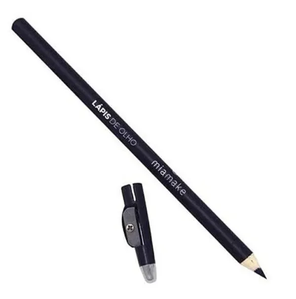  Lápis De Olho Preto Com Apontador - Mia Make