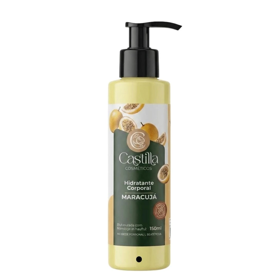 Hidratante Corporal Maracujá 150ml - Castilla