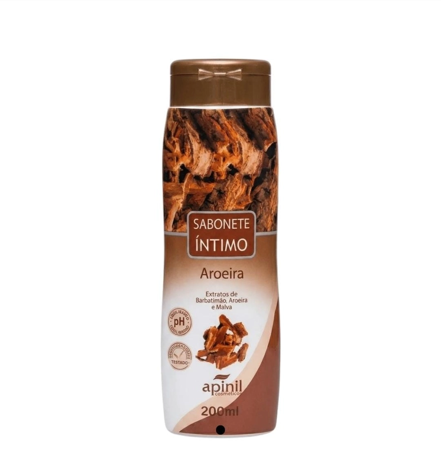 Sabonete Íntimo Aroeira 200ml - Apinil