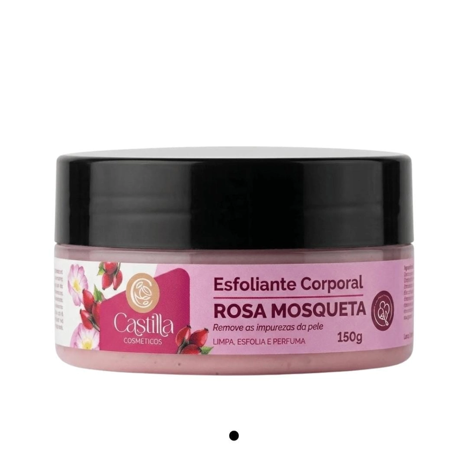  Esfoliante Corporal Rosa Mosqueta 150g - Castilla