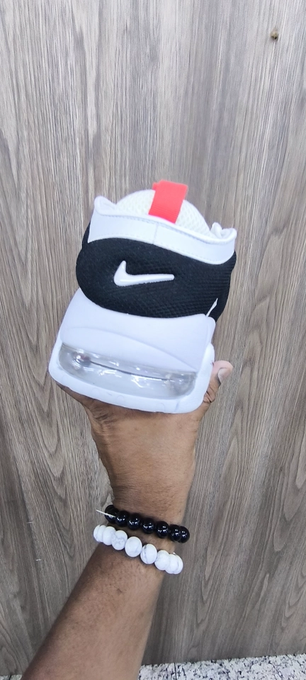 Nike UP tempo branco e preto - 5