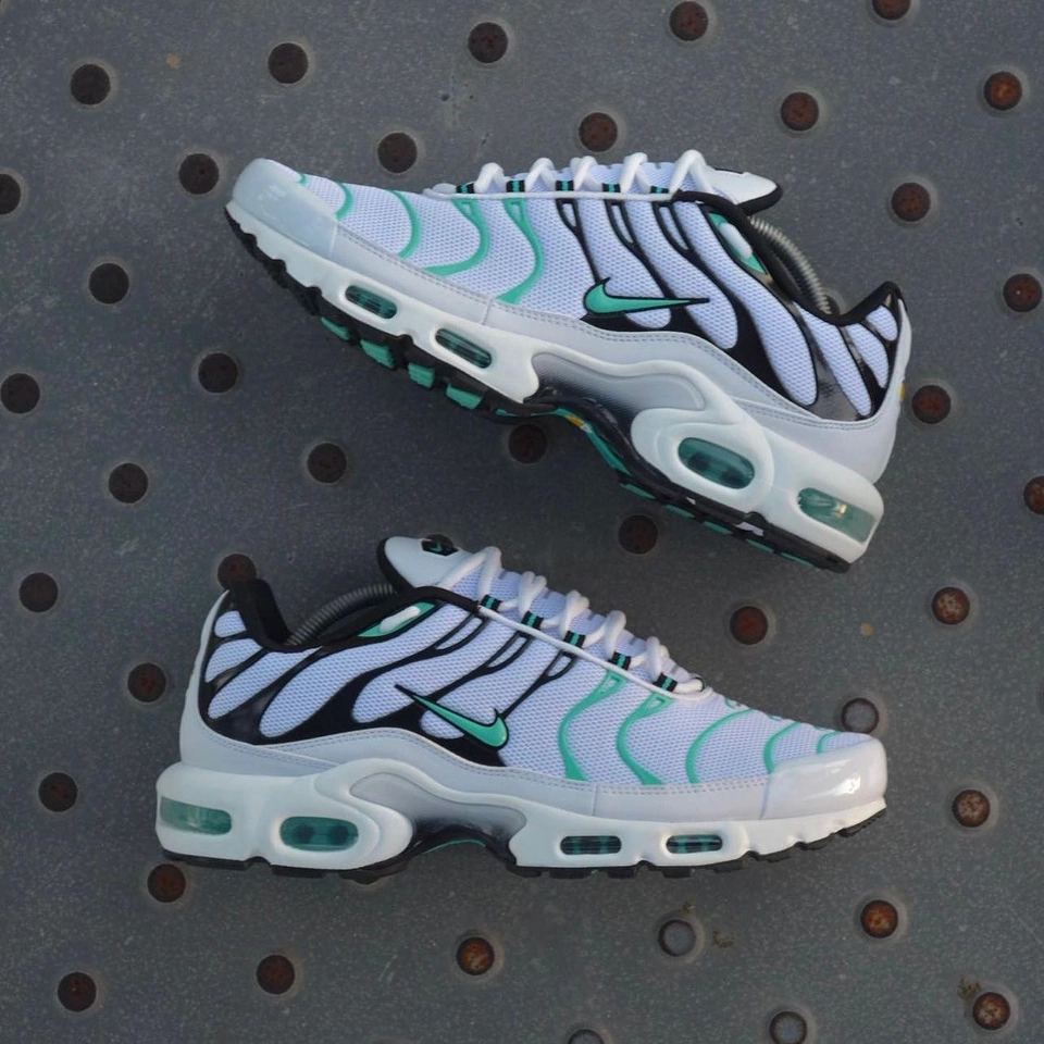 Nike Air Max TN branco e verde