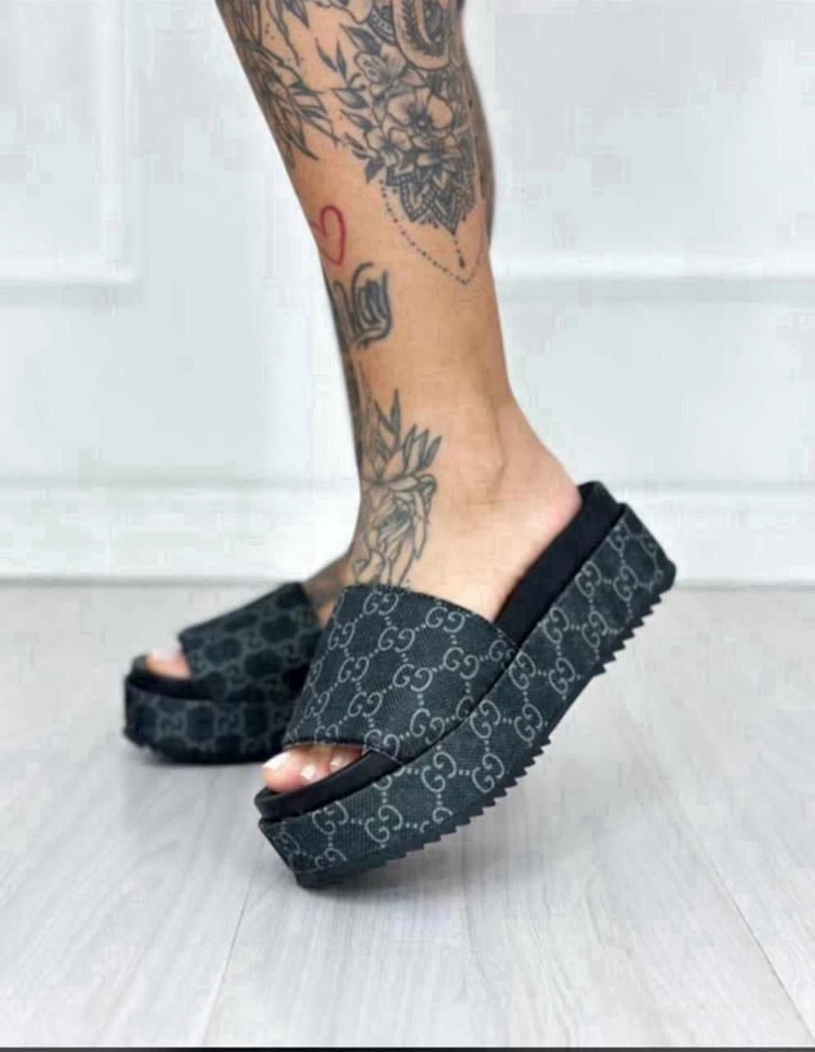 Chinelo plataforma Louis vuitton - 3