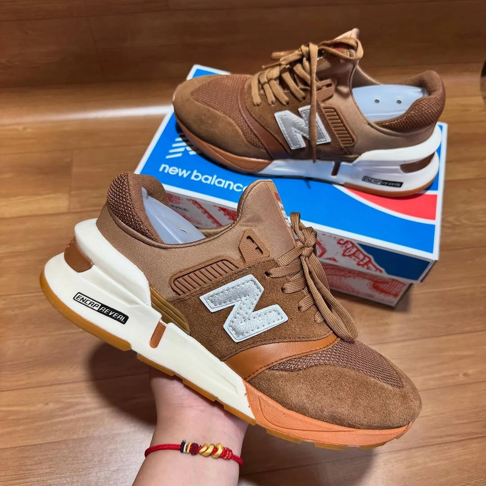 New balance 574 marron 