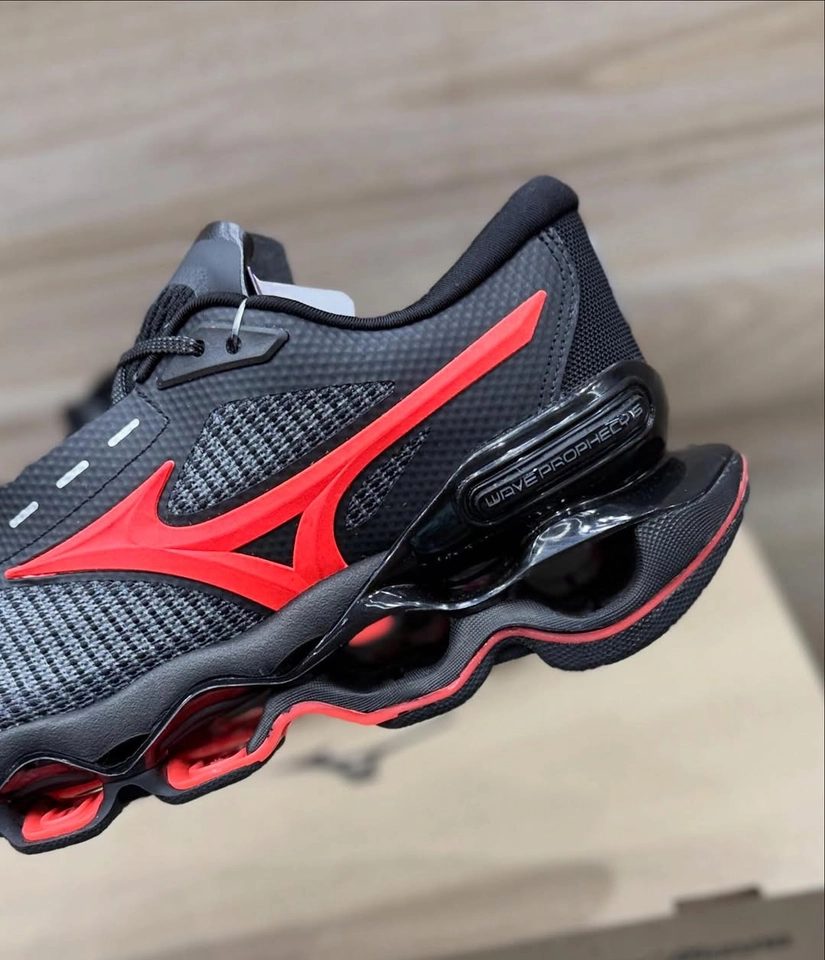 Mizuno 15  preto e red - 5