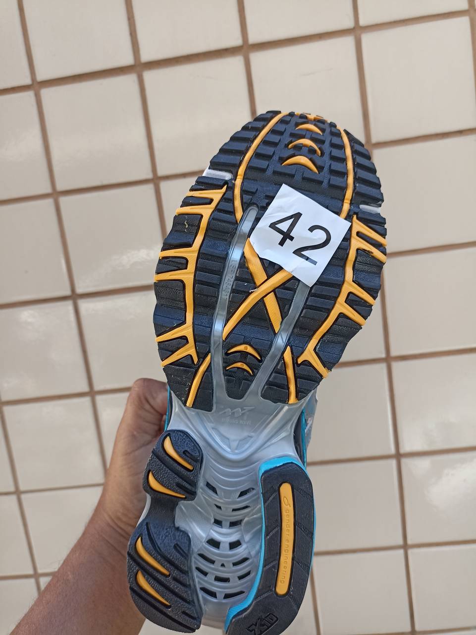Mizuno Prophecy 1 cinza e azul celeste - 2