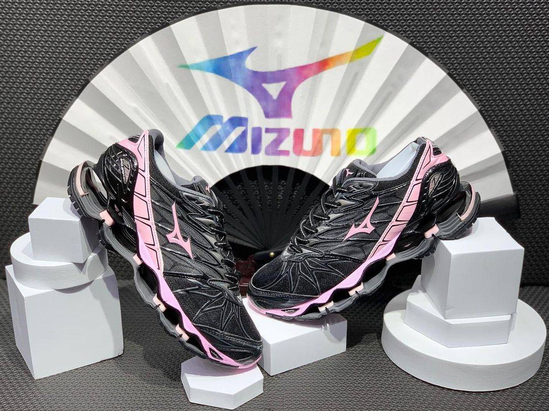 tênis Mizuno Prophecy 7 preto e rosa - 2