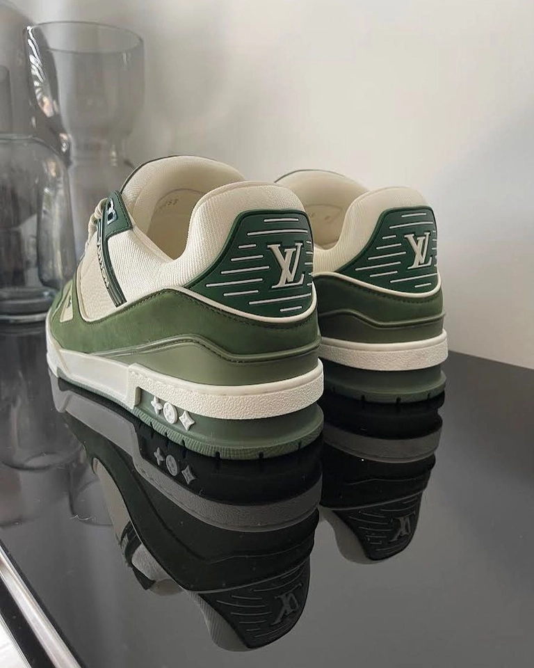 Tênis Louis Vuitton verde - 3