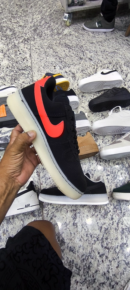 Nike force preto e red - 3