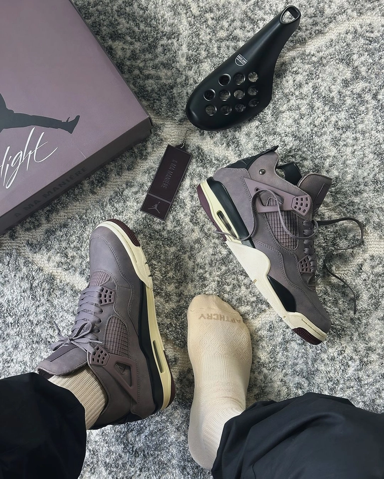 Nike Jordan 4 A Maniere violet - 2