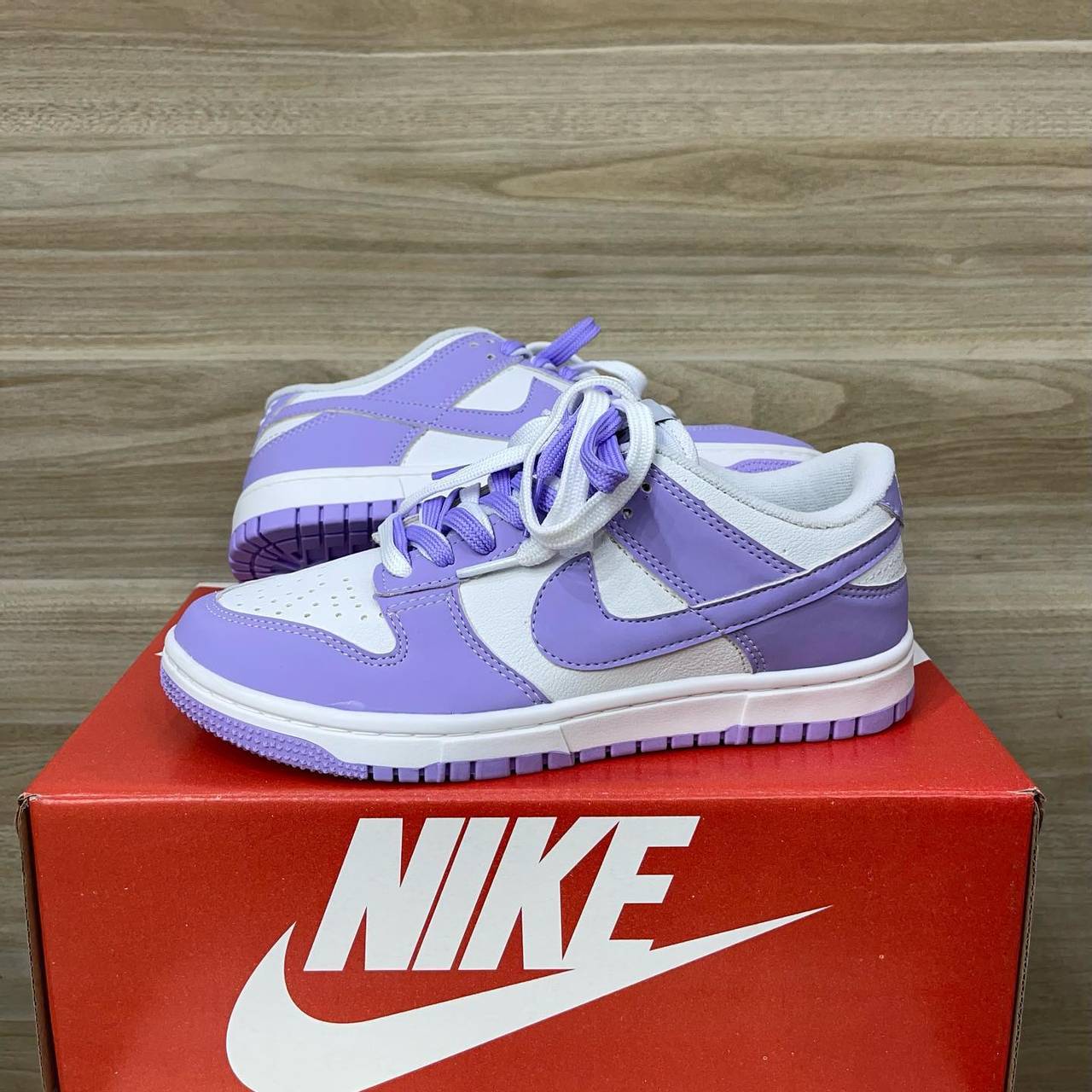 tênis Nike dunk roxo