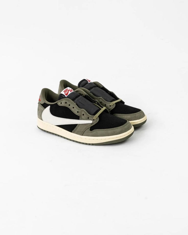 Air Jordan Travis Scott black olive - 8