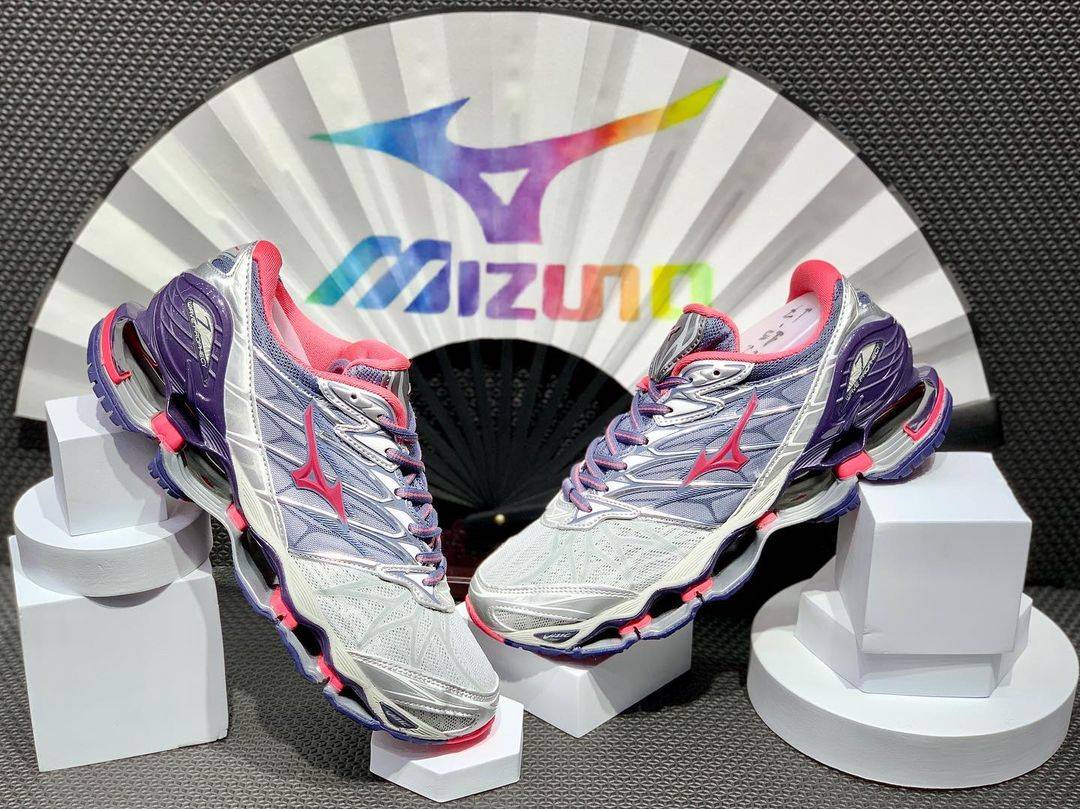 tênis Mizuno Prophecy 7 cinza e rosa - 2
