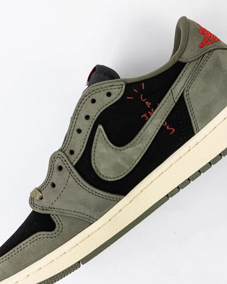 Air Jordan Travis Scott black olive - 6