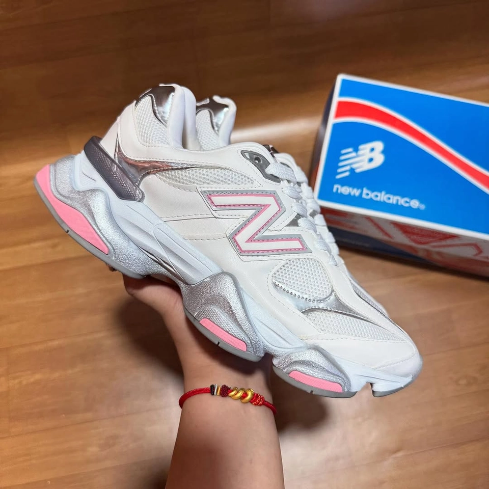 New balance 9060 bege e rosa - 1