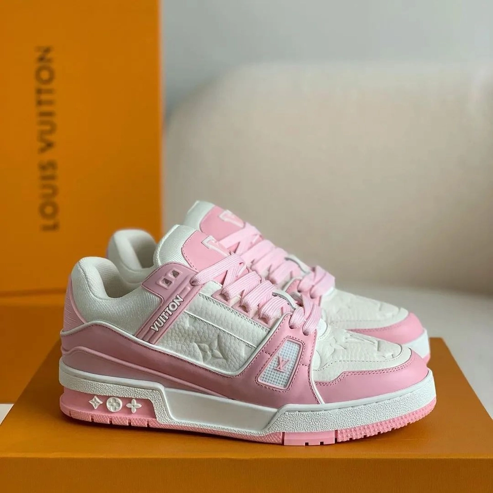 Tênis Louis Vuitton Rosa