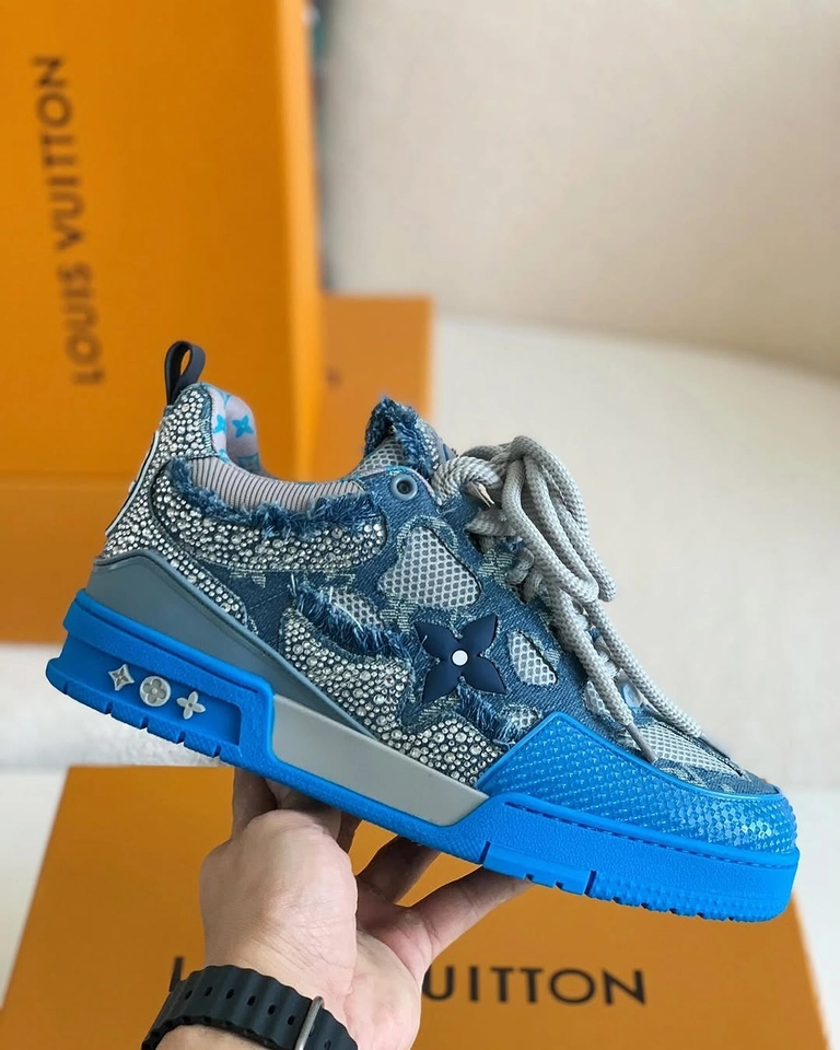 Louis Vuitton Blue swarosviki - 3