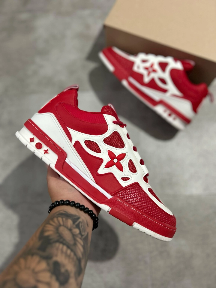 Tênis Louis Vuitton red