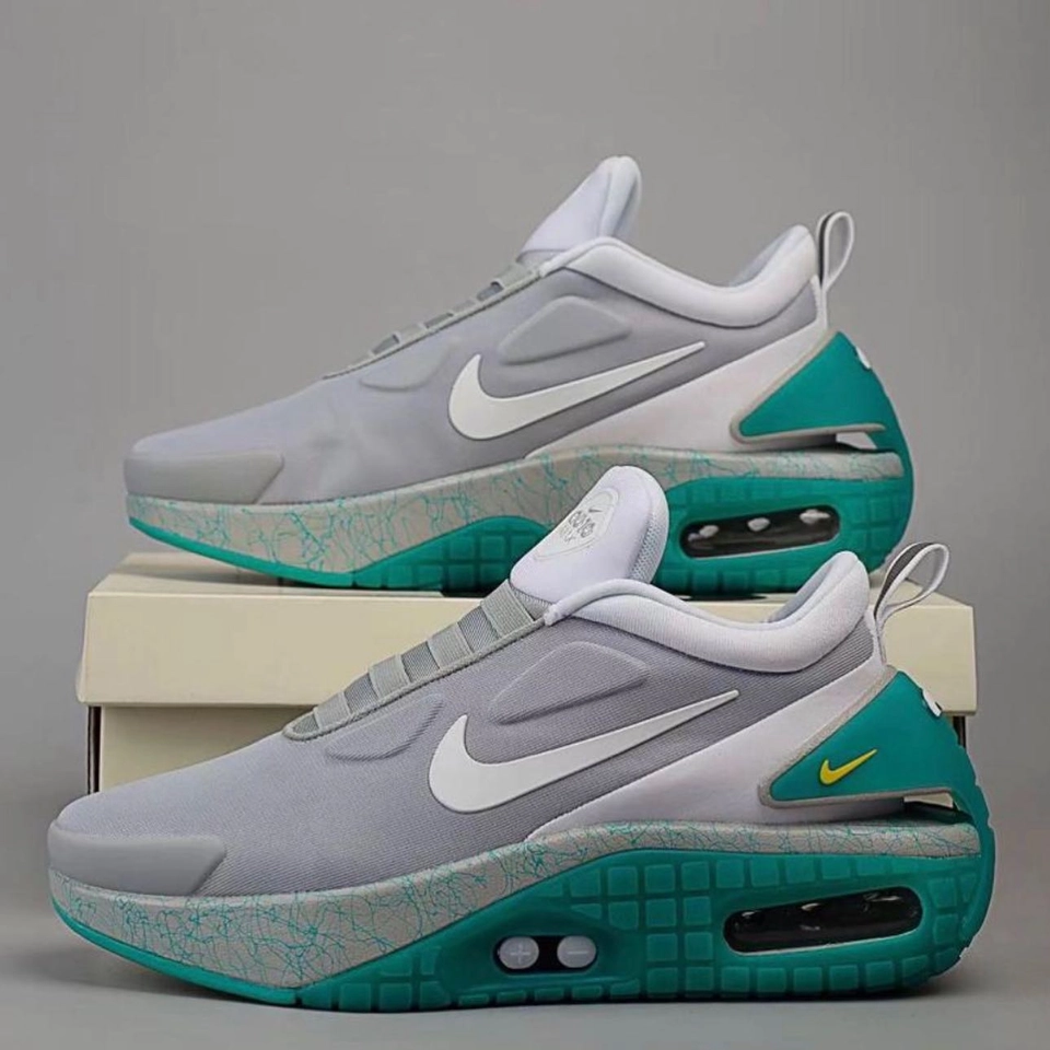 Nike adapt cinza e verde - 8