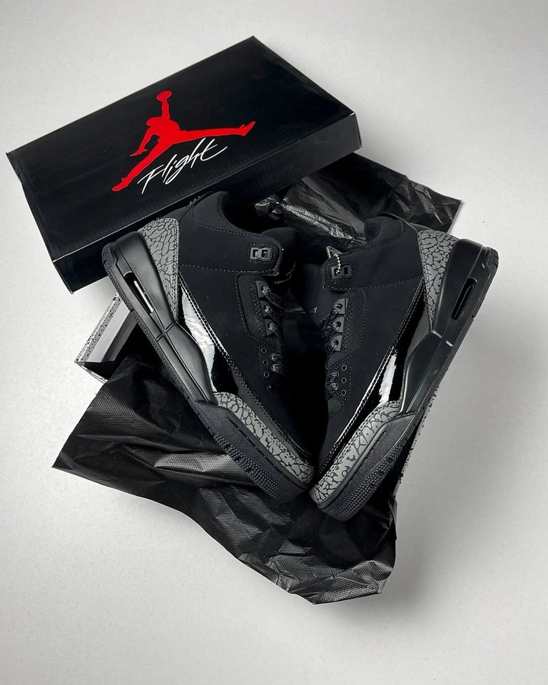 Air Jordan 3 black cat  - 3