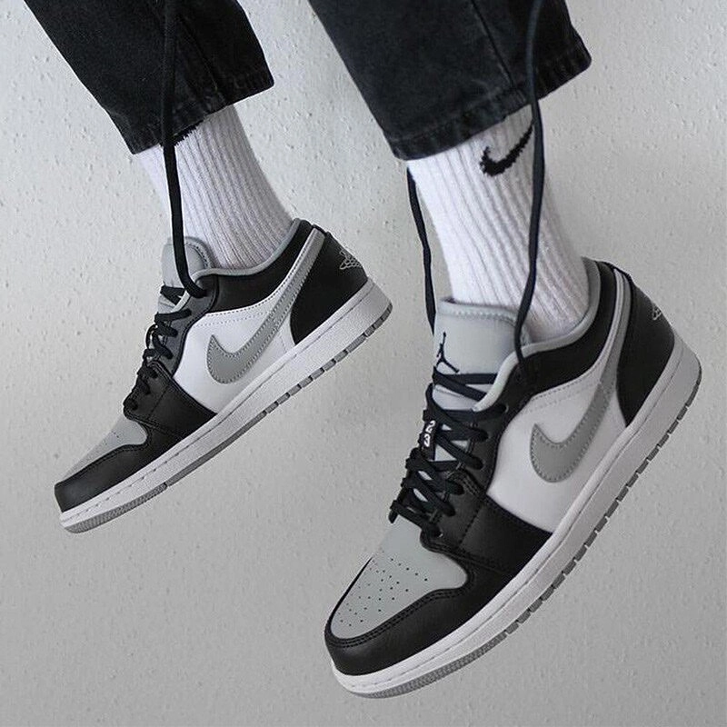 Nike dunk low preto e cinza - 1