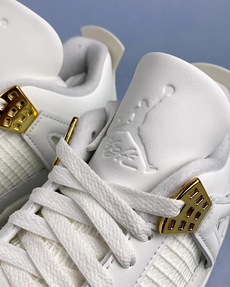 Nike Jordan 4 Metallic Gold - 5