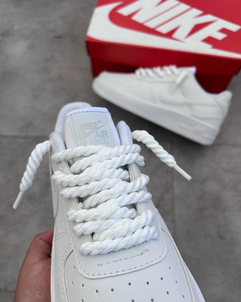 Nike Force Custom Branco  - 5