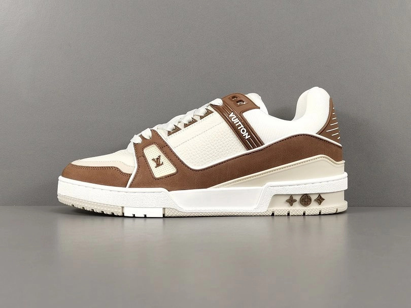 Tênis Louis Vuitton marron - 6