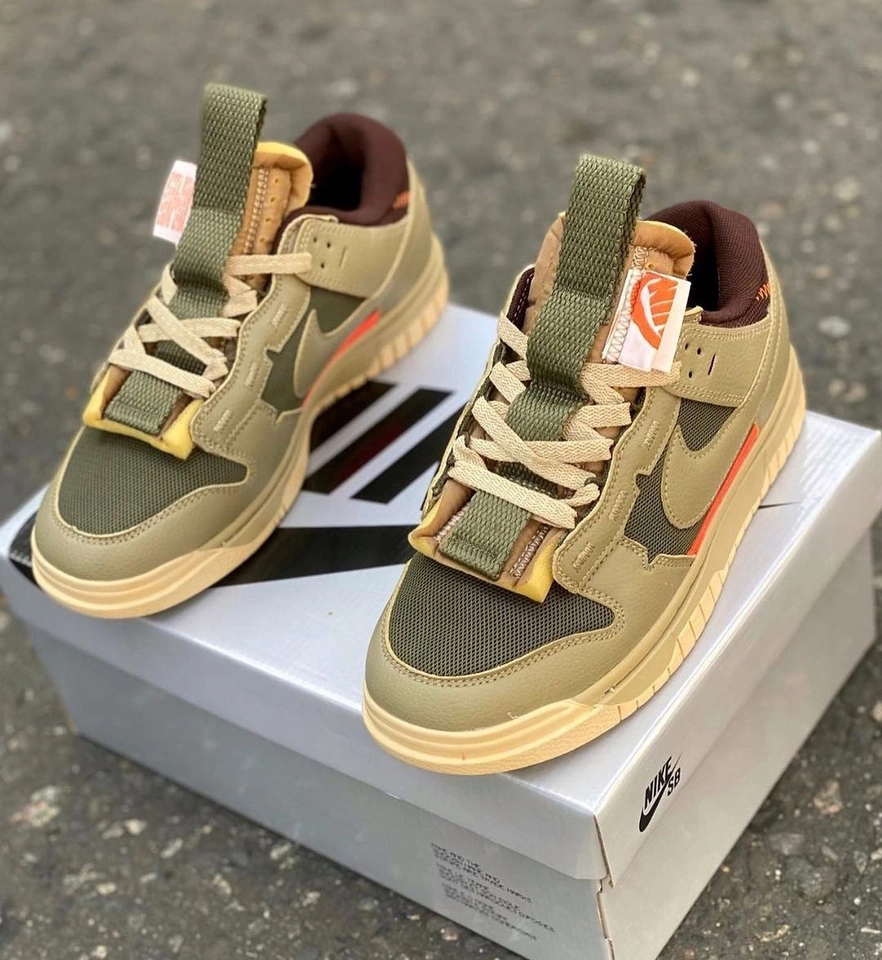 Nike dunk jumbo olive - 7