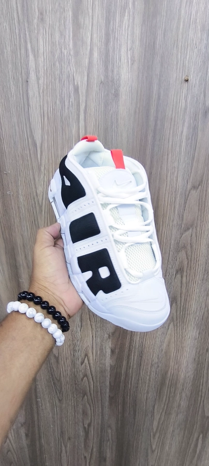 Nike UP tempo branco e preto - 3
