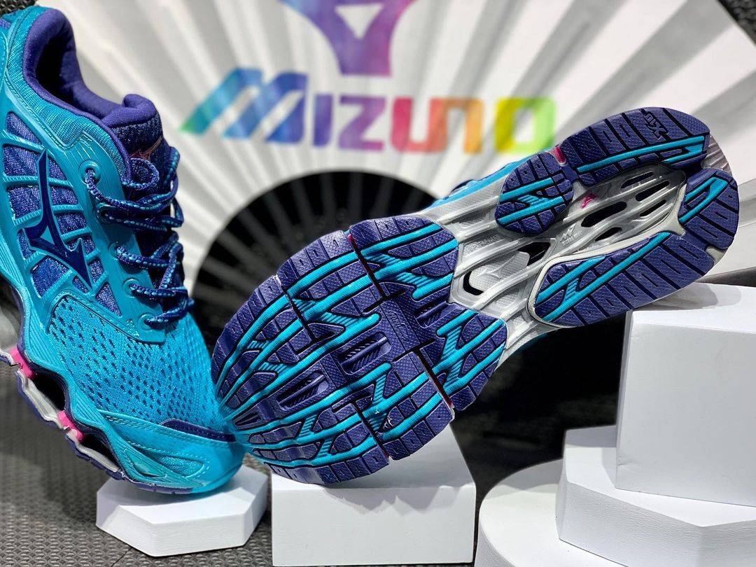tênis Mizuno Prophecy 9 azul e rosa - 3
