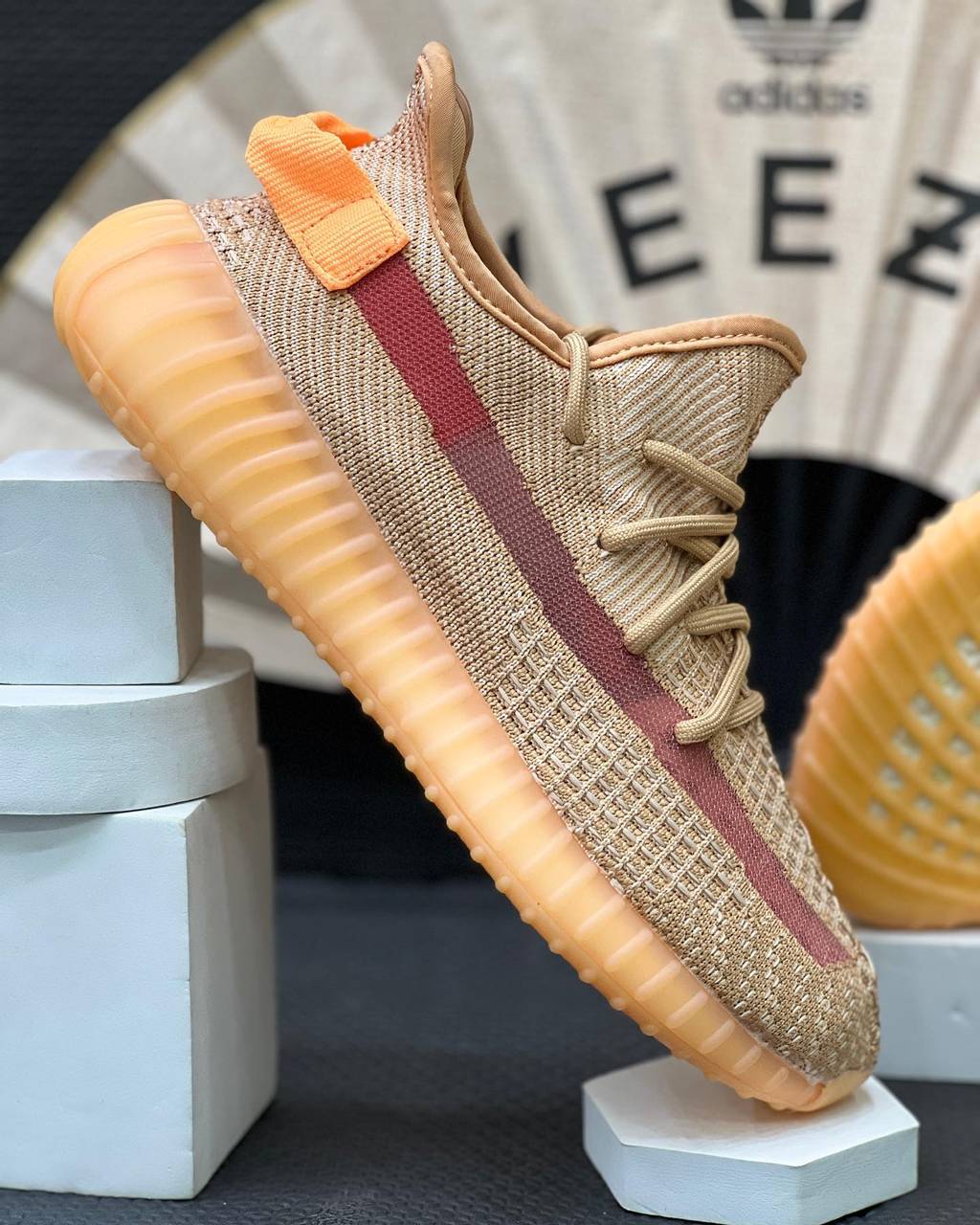 Adidas Yeezy 350 orange - 3