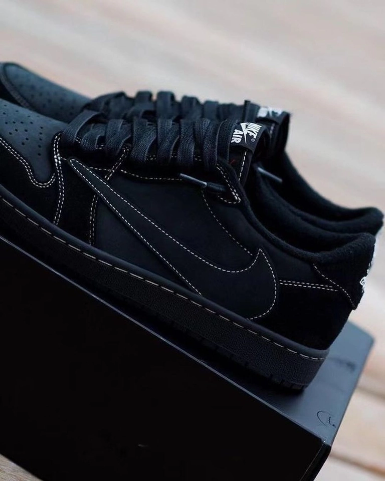Air Jordan Travis Black Phantom  - 2