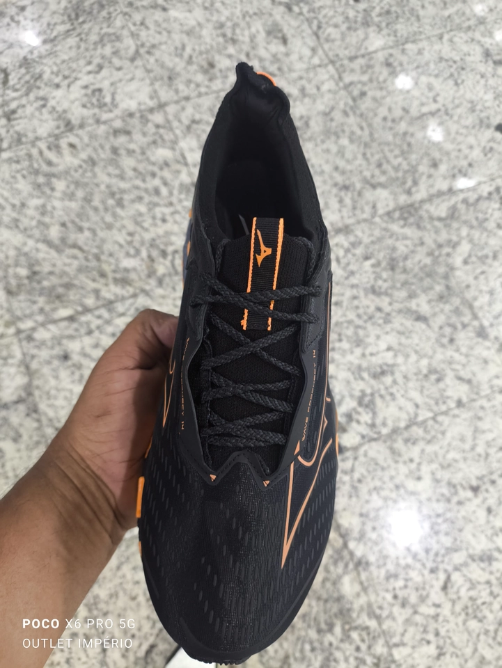Mizuno Prophecy 14 preto e laranja - 8